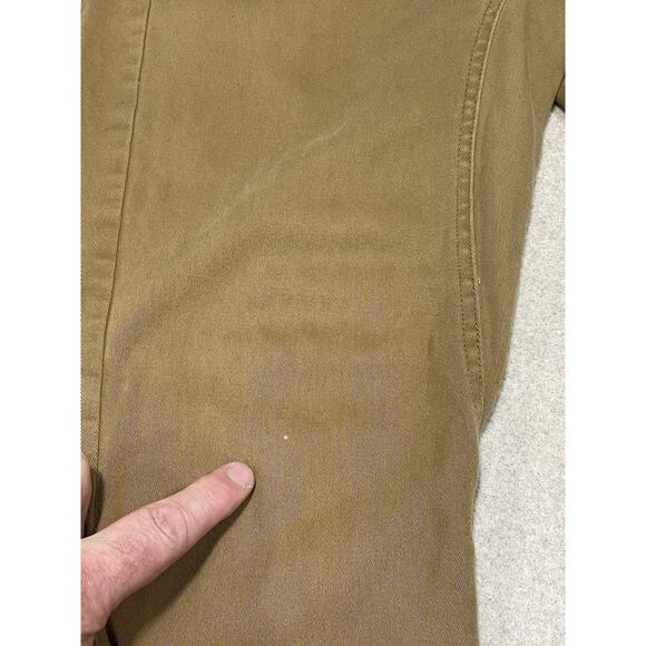 WT02 Elastic Waist Pull On Drawstring Jogger Pants Brown Men’s Size Medium - Picture 11 of 13